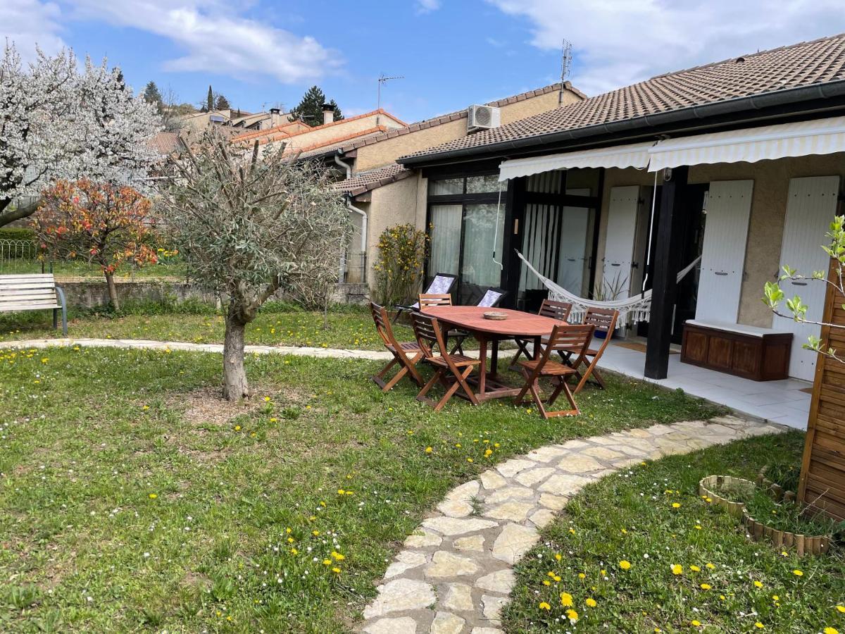 Maison Avec Jardin Crest Bagian luar foto