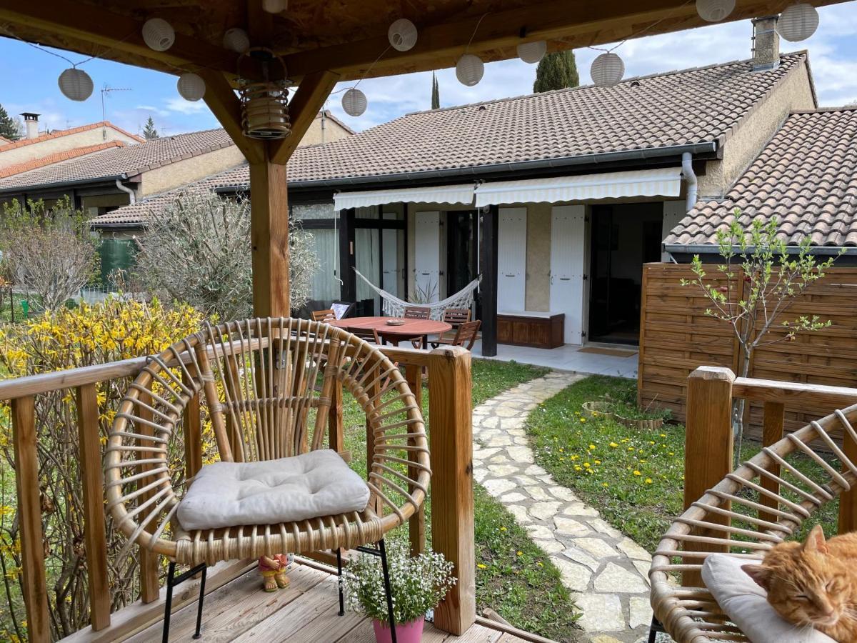 Maison Avec Jardin Crest Bagian luar foto